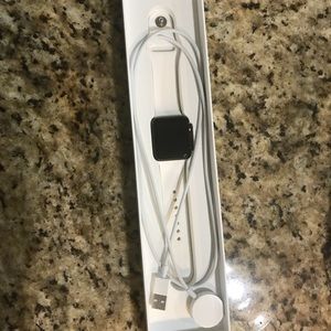 Series 1 38mm Black Apple Watch